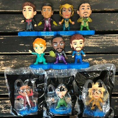 McDonalds Happy Meal Toys Marvel Eternals Lot Action Figure Toy