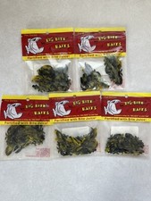 50 Bumble Bee Swirl 1.5 inch Craw Big Bite Ba...
