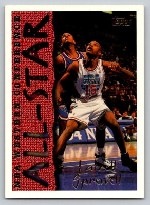 1994-95 Topps - Latrell Sprewell #191 Spectralight