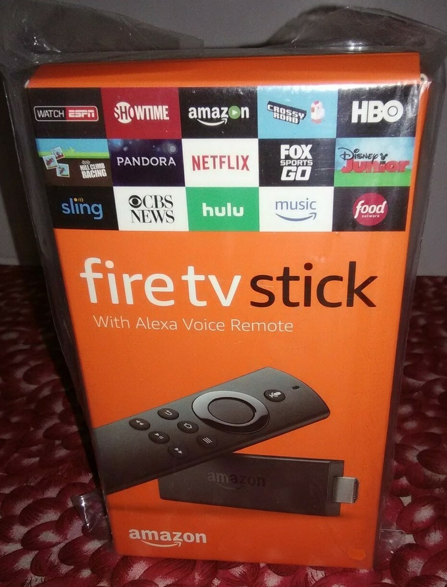 Amazon B00ZV9RDKK Fire TV Stick with Alexa Voice Remote - Black