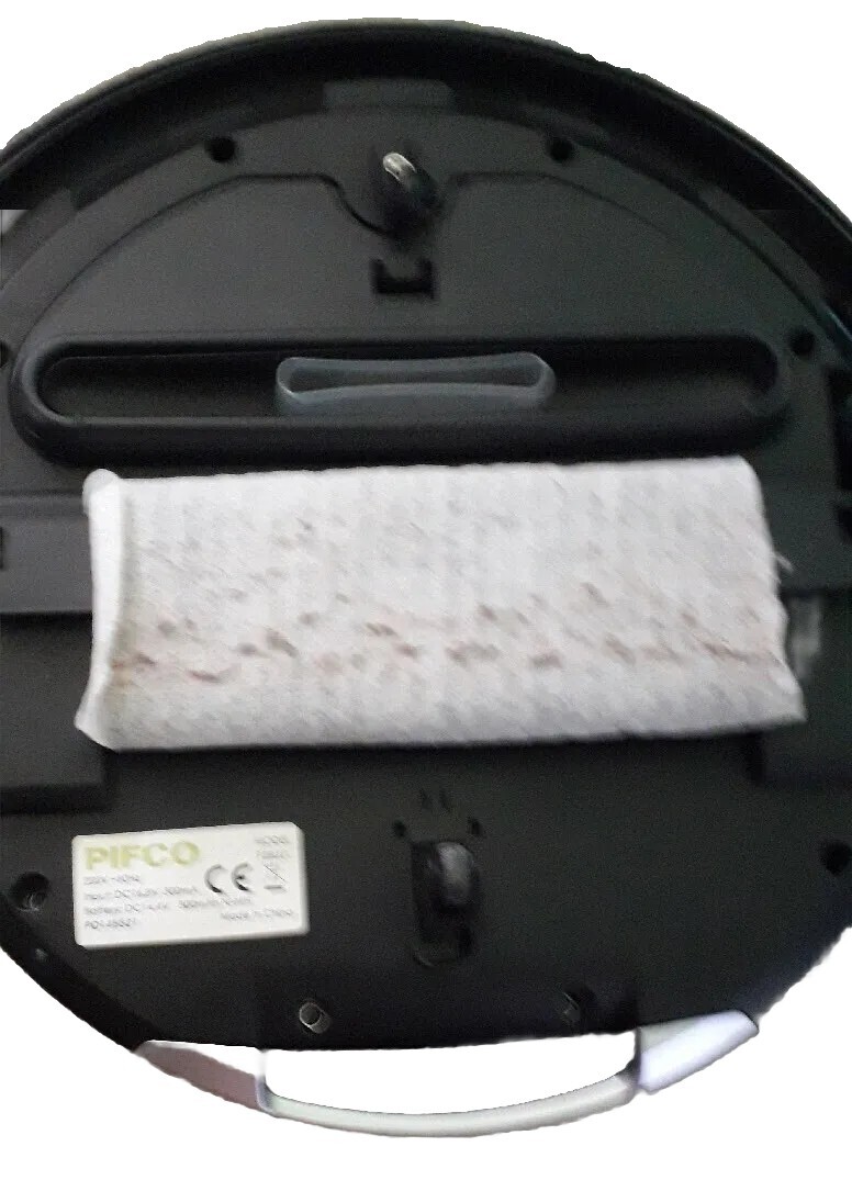 Pifco red Pro Robot Vacuum Cleaner hoover sweeps by itself elderly