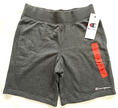 CHAMPION Gray Granite Heather French Terry Shorts 1368325