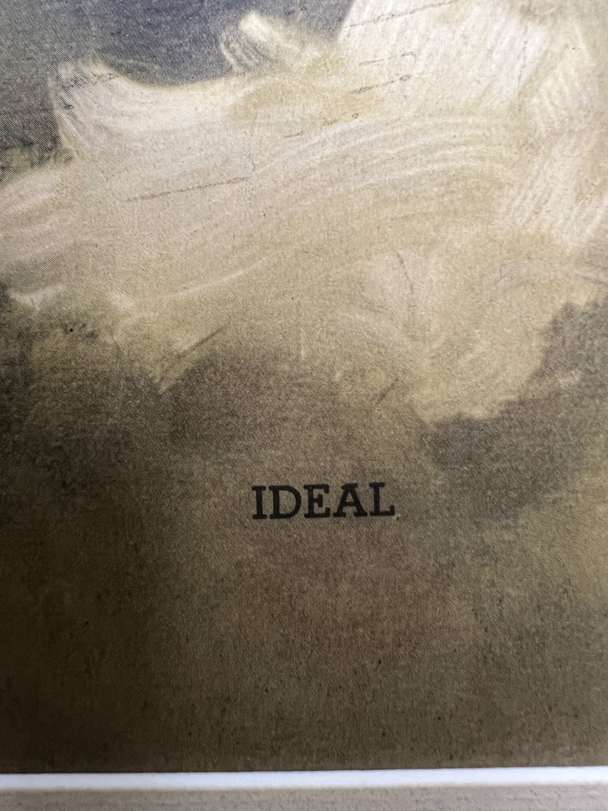 Ideal-Large Vintage Mid-20th PinUp Offset Lithograph Poster-Haddon Sundblom