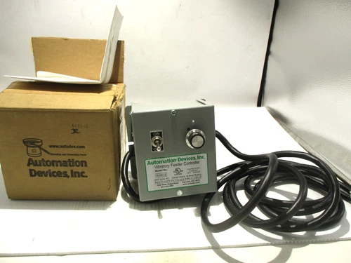 NEW AUTOMATION DEVICES MODEL 6000-2 VIBRATORY FEEDER CONTROL 240V CONTROLLER