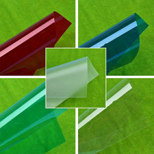 Flexible PVC Plastic Sheet 300x200mm Thick 0.3/0.5mm with Film Model DIY 5 Color