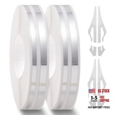 Car Pinstripe Tape, Pinstriping Automotive Tape, Vinyl Thin chrome color