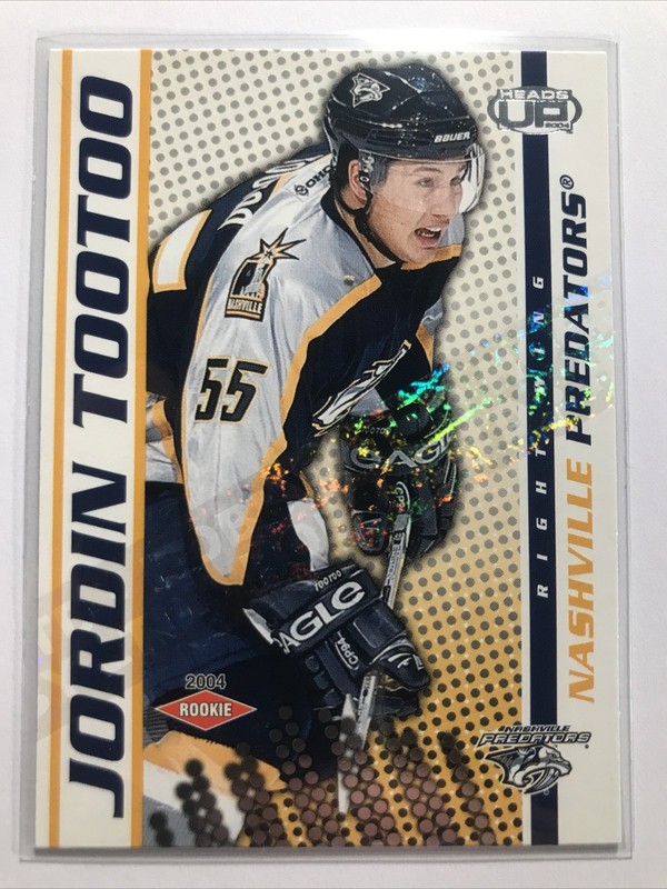 Jordin Tootoo 2003-04 Pacific Heads Up #123 HOBBY LTD Parallel Predators /250