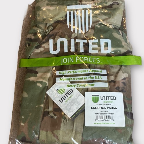 Parka Gore Tex Multicam Barricade Scorpion APECS LARGE-REG OCP MULTICAM NUEVA CON ETIQUETAS