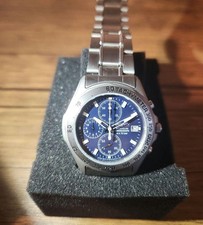 Rare VAGARY Full Titanium Chronograph phire Glass