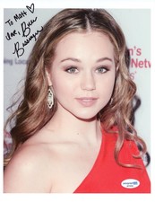 Brec Bassinger "Stargirl" AUTOGRAPH Signed Candid 8.5x11 Photo 'To Matt' ACOA