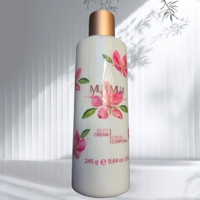 MUA MUA Cherry Blossom Scented Body Cream Moisturizer Daily Use 245g 8.64oz