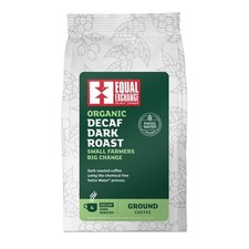 Equal Exchange Organic Fair Trade Decaffeinated Dark Roast & Ground Coffee 200g 49.20 per kilo
