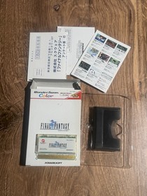 Final Fantasy Wonderswan Color  Wonderswan US Seller Fast Shipping Cib