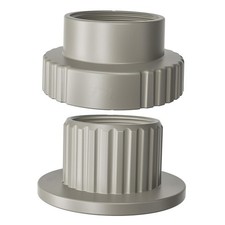 2 Piece Pool Fountain Adapter for Funsicle Pools For Solar Fountain Use