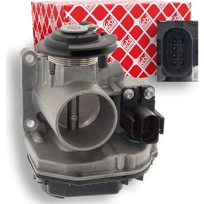 febi bilstein 100795 Drosselklappenstutzen für VW LUPO POLO 6X1 6E1 6N2