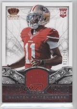 2013 Crown Royale Heirs to the Throne Materials Combos 21/299 Quinton Patton c8n