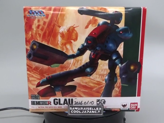 HI-METAL R Macross Glaug Tactical Battle Pod Robotech Bandai Japan