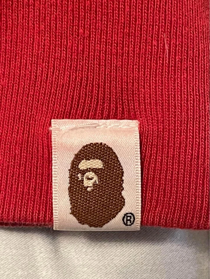 Sudadera con Capucha Bape Roja Camuflada Cremallera Completa Talla XL Foto 4 de 4
