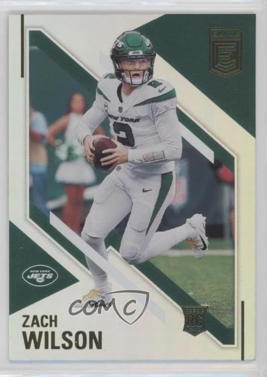 2021 Panini Chronicles Elite Update Zach Wilson #177 0c6