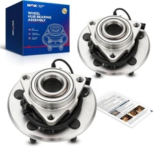 515151 2PCS Front Wheel Hub Bearing Compatible with Ram 1500 2012-2018, Ram