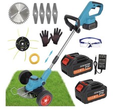 Lawnmower, Rechargeable, 8 Inch Electric Lawnmower, Cordless Type