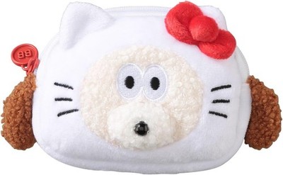 Sanrio Characters x Branch Brother Puppy x Hello Kitty Face Pouch 2025AW JP LTD