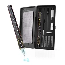 Mini Electric Screwdriver Set,48 in 1 Small Electric Screw 48 in 1 Star Black