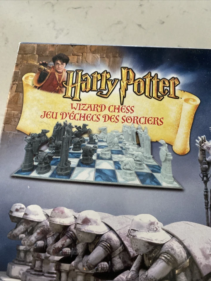 Mattel 2002 Harry Potter Wizard Chess Set New Sealed - Image 2 of 4