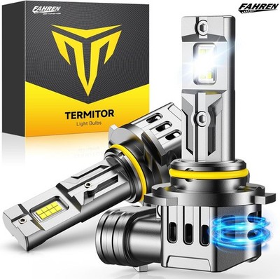 2X Fahren 9005 HB3 LED Headlight Bulbs HIGH BEAM Super Bright 70000LM CANBUS EOA