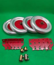 Gilbert Erector Set Nice Aluminum Wheel, Steel Car Truck Brass Coupling Lot