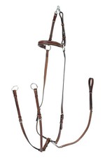 HORZE Adjustable 3-Point Breastplate Tan Cob