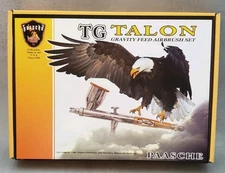 Paasche TG Talon Gravity Feed Airbrush Set TG-3AS, New In Box