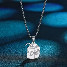 Juice Wrld Pendant Necklace Silver 