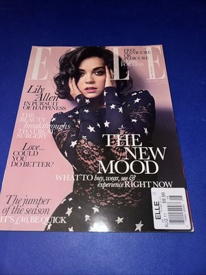 #A35 ELLE UK Magazine Lily Allen August 2011