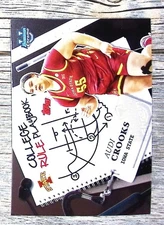 2024-25 Bowman University Chrome #CRP-20 Audi Crooks College Rule Playbook