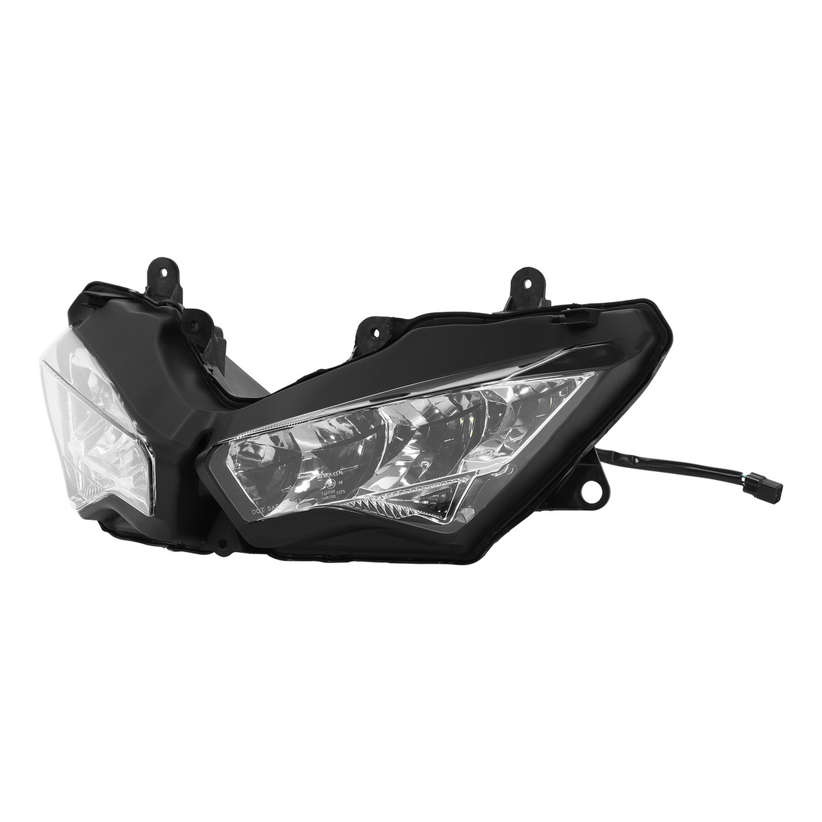 2019-2023 Kawasaki Ninja ZX6R Front Headlight Assembly | Black