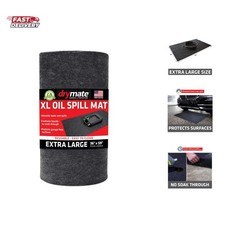 XL Oil Spill Mat 36" x 59", Absorbent Oil Pad, Reusable, Washable, Durable, ...