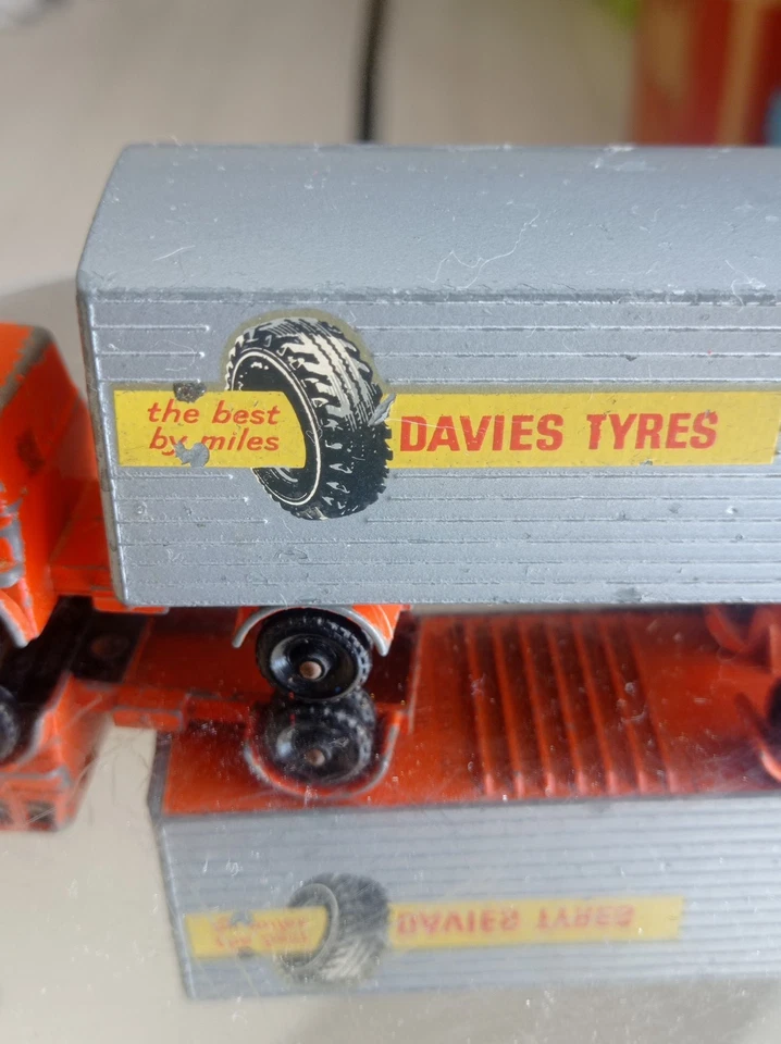 MATCHBOX R 2 LESNEY CAMION BEDFORD RIMORCHIO NO PORTE DAVIES MAJOR PACK GIOCATO - Immagine 3 di 4