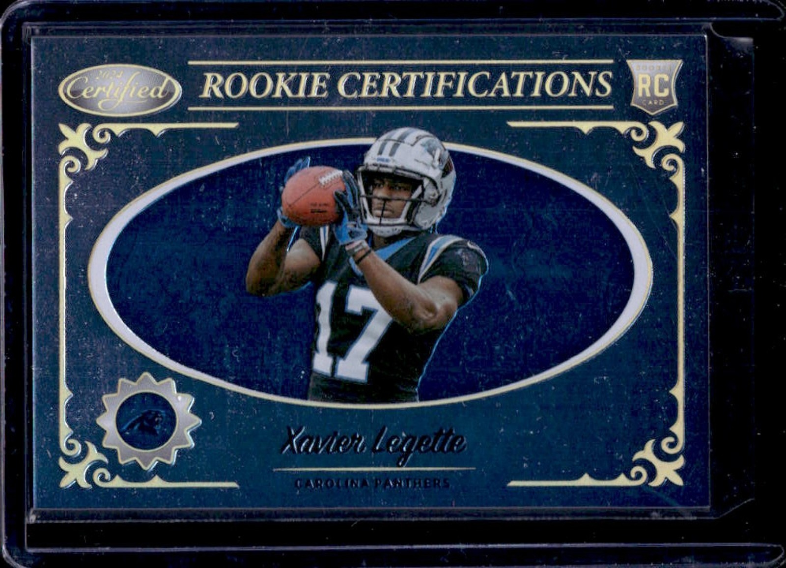2024 Certified Xavier Legette Rookie Certification RC #RC-XLE Panthers