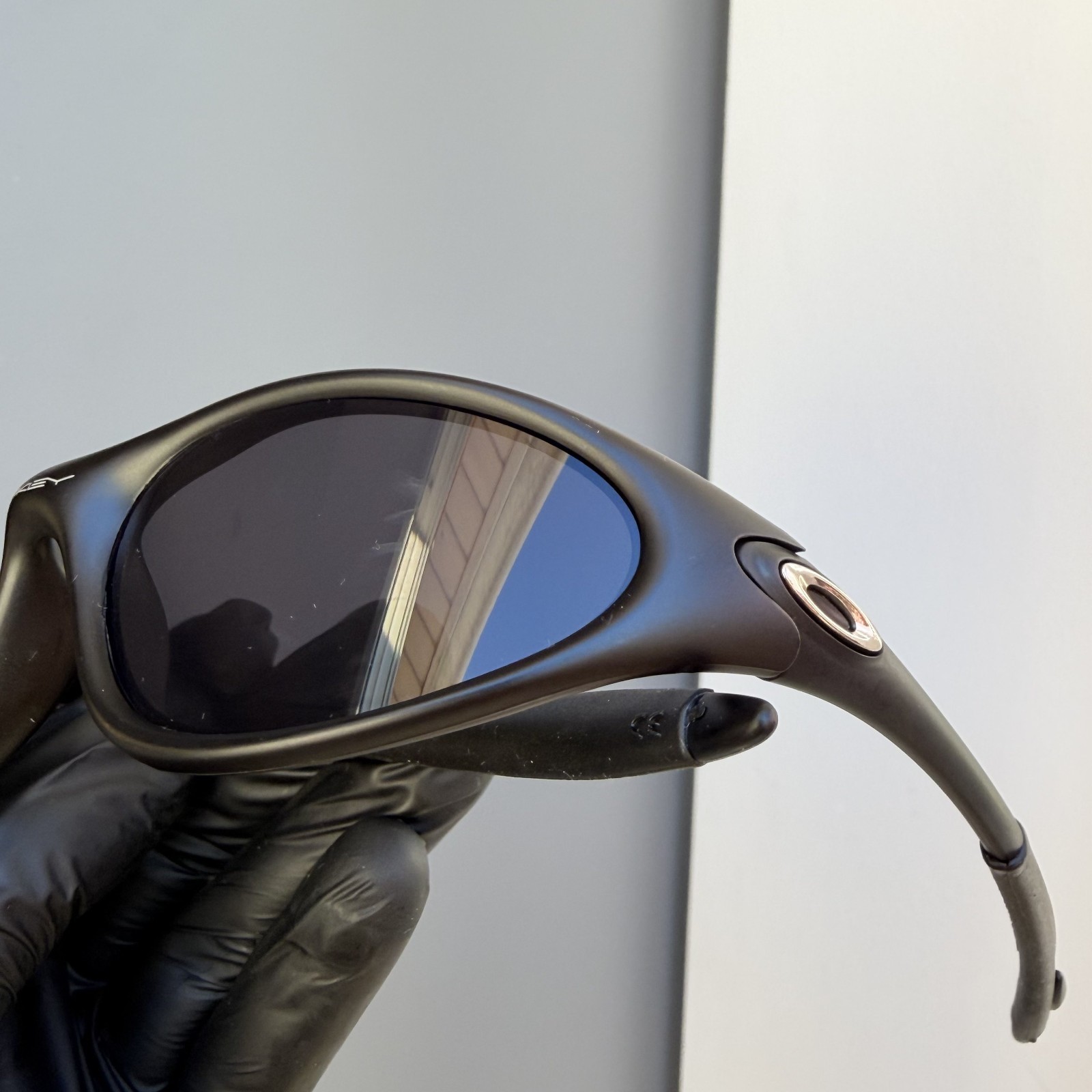Vintage Oakley Minute 1.0 Polarized Sunglasses Black … - Gem