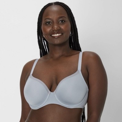 Bali Underwire Tshirt Bra size 38DD Light Blue NWT!