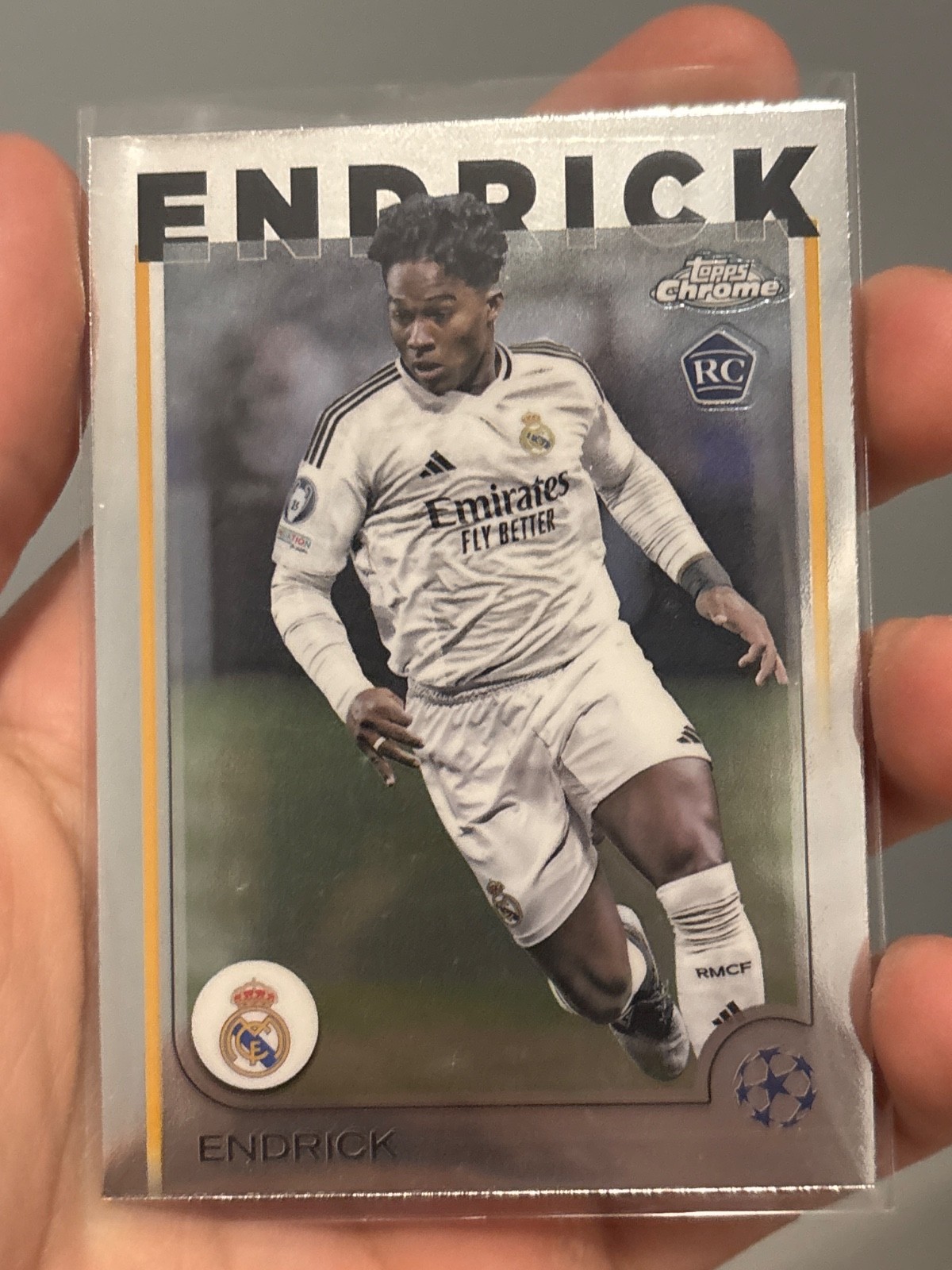 2024-25 Topps Chrome Uefa Club Competitions - Endrick #100
