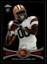 2012 Topps Chrome Travis Benjamin Rookie Cleveland Browns #43