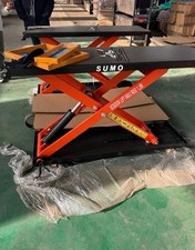 Mid Rise Platform Scissor Lift Air or Solenoid Lock Release 4000kg Single Phase