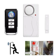 Wireless Door Window Home Security Alarm Remote Control Magnetic Sensor 110dB