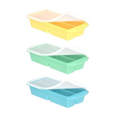 Pair Of Stackable Form Molds Spacious Size For Cold Treats And Liquids