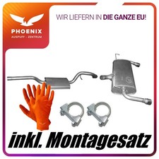 ✅ für Ford Kuga II 1.5 1.6 EcoBoost + 4x4 Auspuffanlage Mittel+Endschalldämpfer