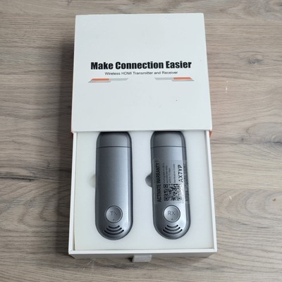 Wireless HDMI V1.4 Transmitter and Receiver Kit, 1080p, Portable, Model: TR 30