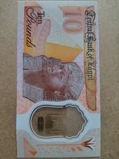 Egypt 10 Pounds 2022 Polymer Banknote World Paper Money UNC Currency Bill Note
