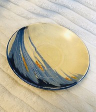 ANTIQUE ART DECO CLARICE CLIFF SAUCER  BIZARRE DESIGN NEWPORT POTTERY F